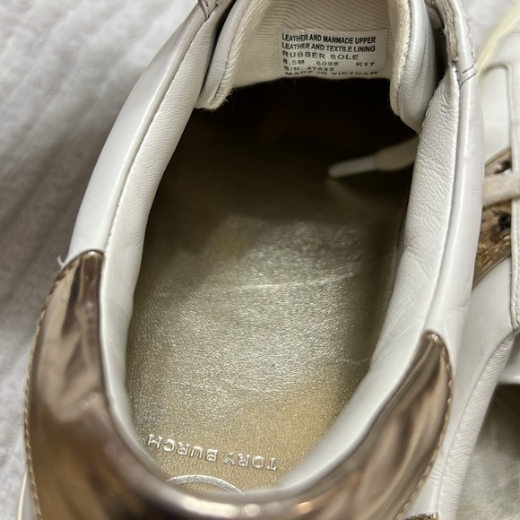 Tory Burch  White and silver Women's Sneakers - Picture 6 of 8